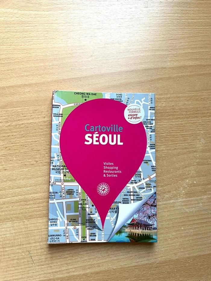 Livres de voyages Corée du Sud Séoul Lonely Planet + Cartoville - photo numéro 5