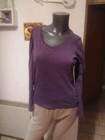 Haut manche longue taille m