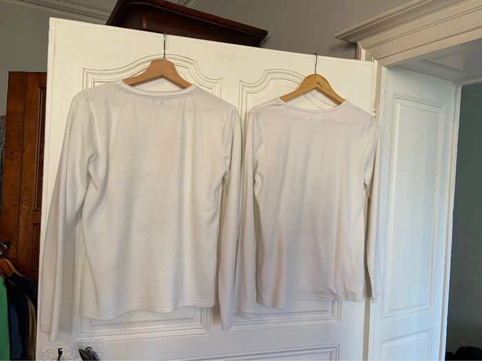 Lot de deux hauts de pyjama rennes Etam et Tex taille M - photo numéro 15