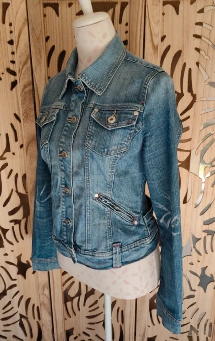 Veste en jean Taille 42 Bonobo - photo numéro 4