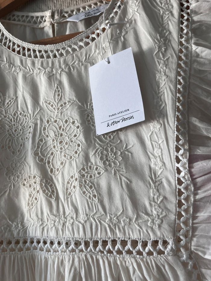 Embroidery ruffle dress & Other stories 36 S - photo numéro 6