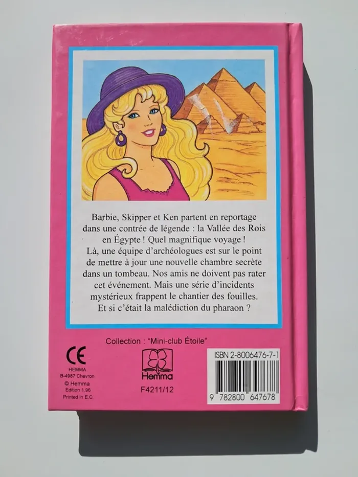 Livre Barbie et le Secret du Pharaon - photo numéro 3