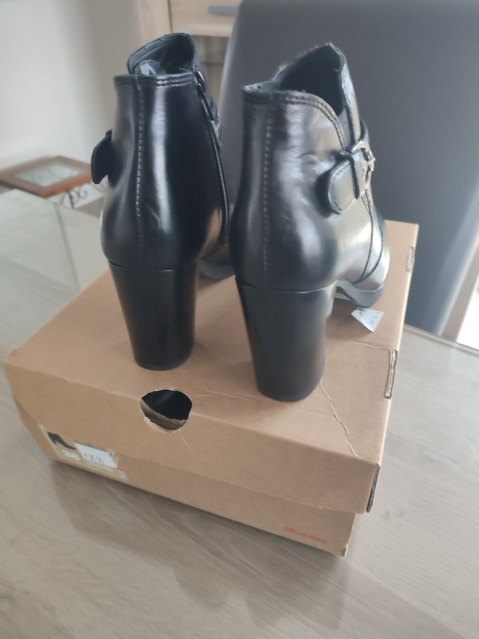 Bottines cuir femme t.38 neuves - photo numéro 3