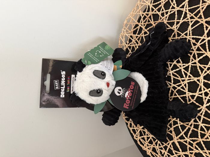 Doudou baby Rototos Le Panda les déglingos - photo numéro 3