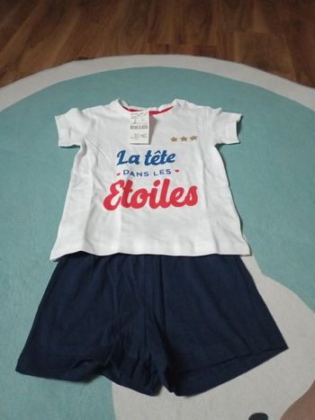 Pyjashort neuf 4 ans