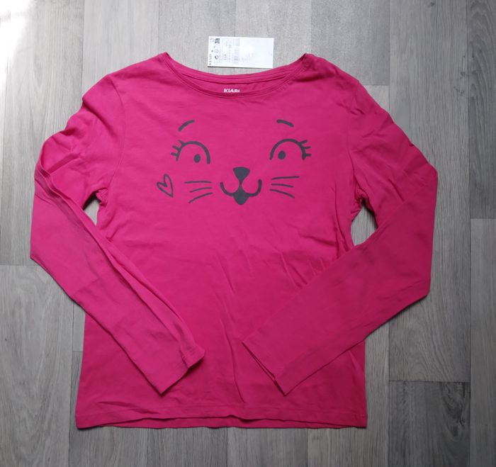 T-shirt fille 10 ans neuf - photo numéro 1