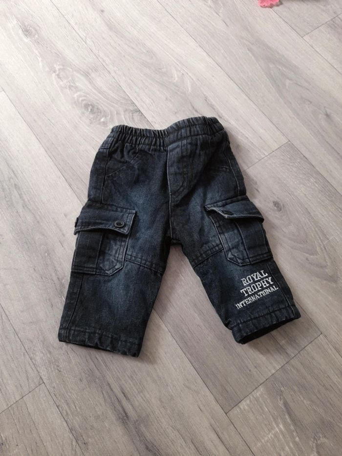 Jean cargo epais 6 mois