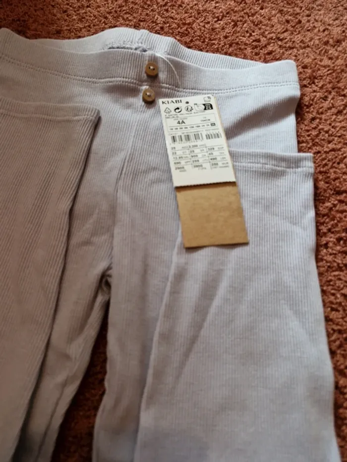 Legging boutons bois - photo numéro 2