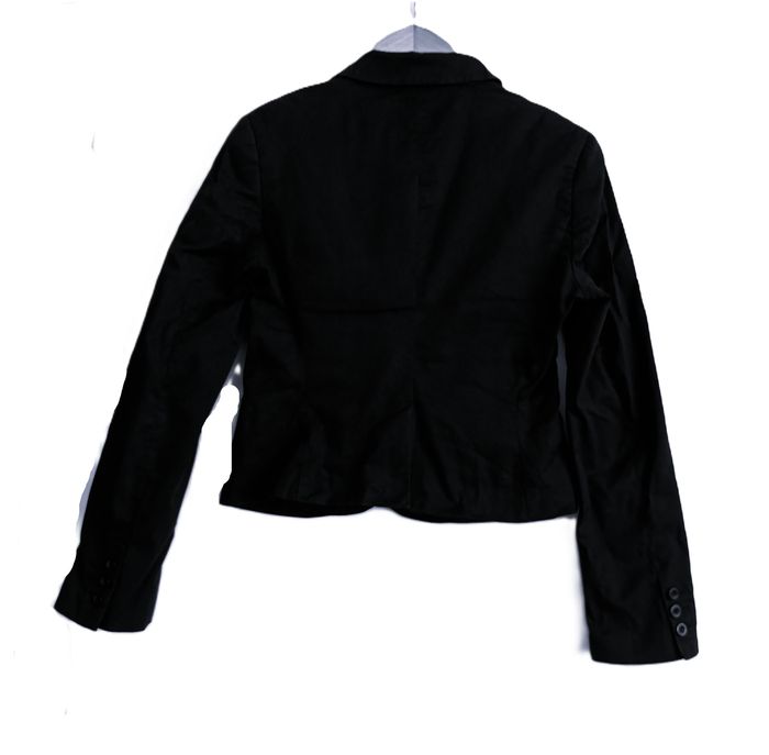 Veste noire à épaulettes. Etam. Coton. Taille 36 - photo numéro 6