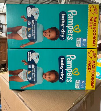 Lot de 2 packs Pampers T 5 