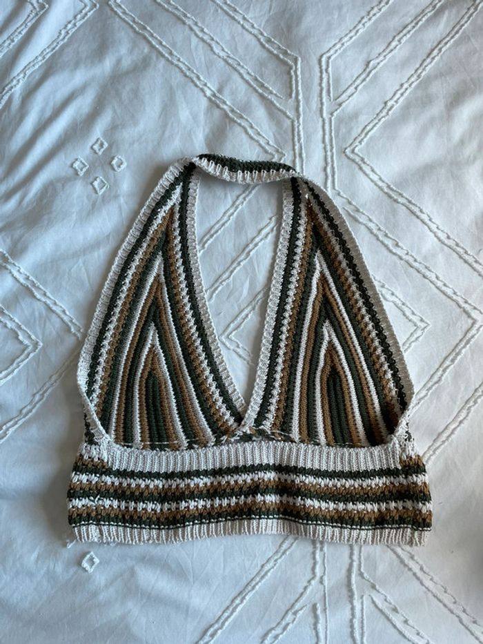 Top en crochet dos nu - photo numéro 2