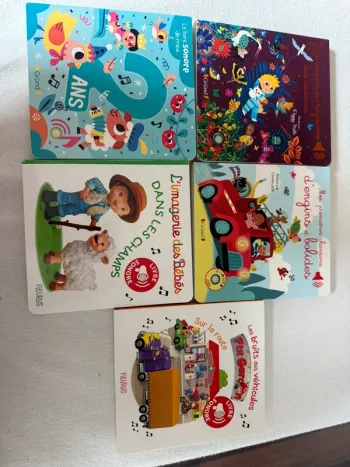 Lot de 5 livres musical