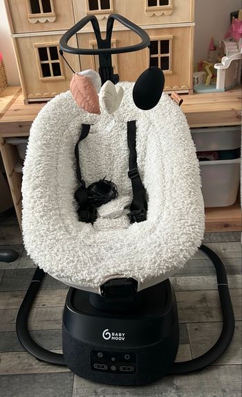 Balancelle babymoov laine bouclée Swoon Évolutive Curl