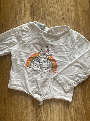 T-shirt disney taille 12 mois