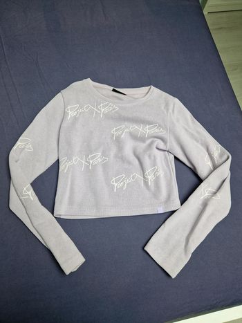 Sweat court taille S mauve lilas project x paris