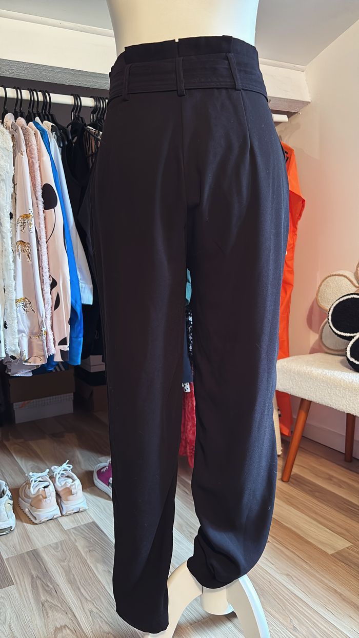 Pantalon droit noir léger Jennyfer T36 - photo numéro 2
