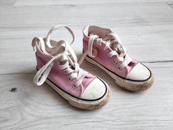 Chaussures fille type baskets rose pointure 28