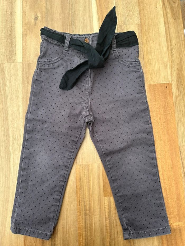 Pantalon à ceinture