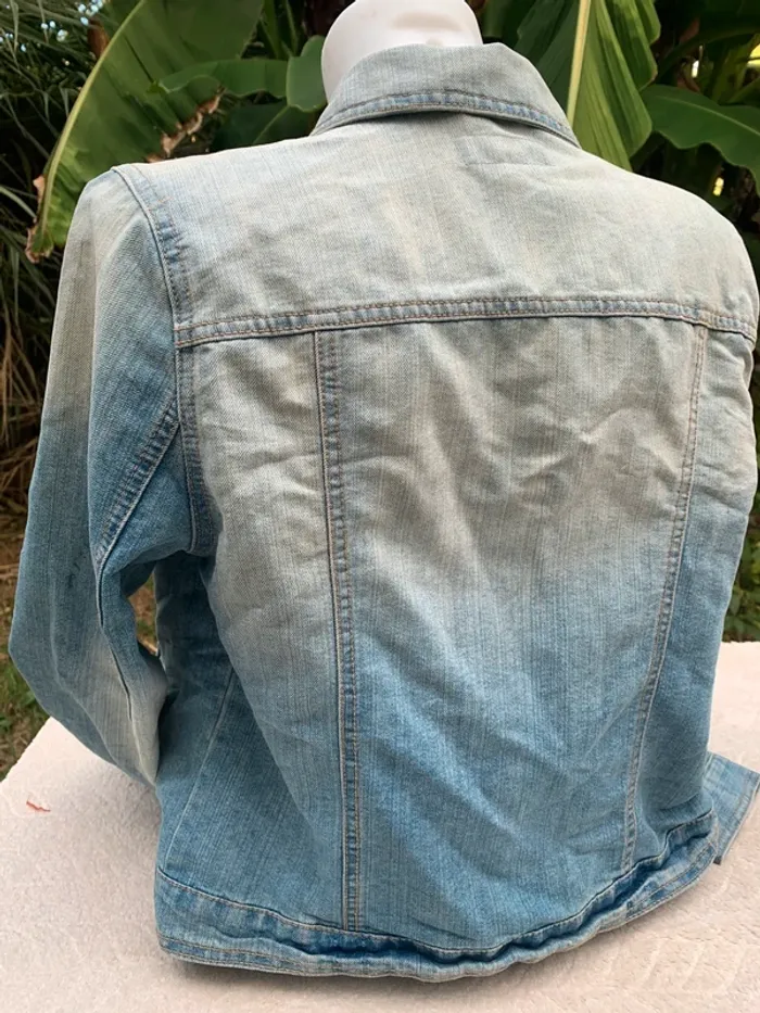 Veste New look vintage délavée taille 42 - photo numéro 9