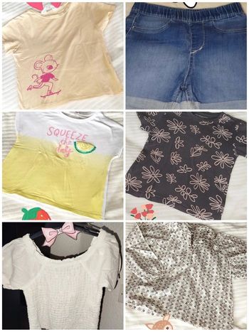 Lot vêtements fille 5 ans 