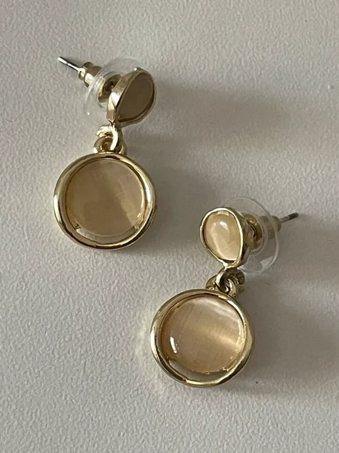 Boucles d’oreille du groupe MaxMara intrend sans logo sans étiquette - photo numéro 3