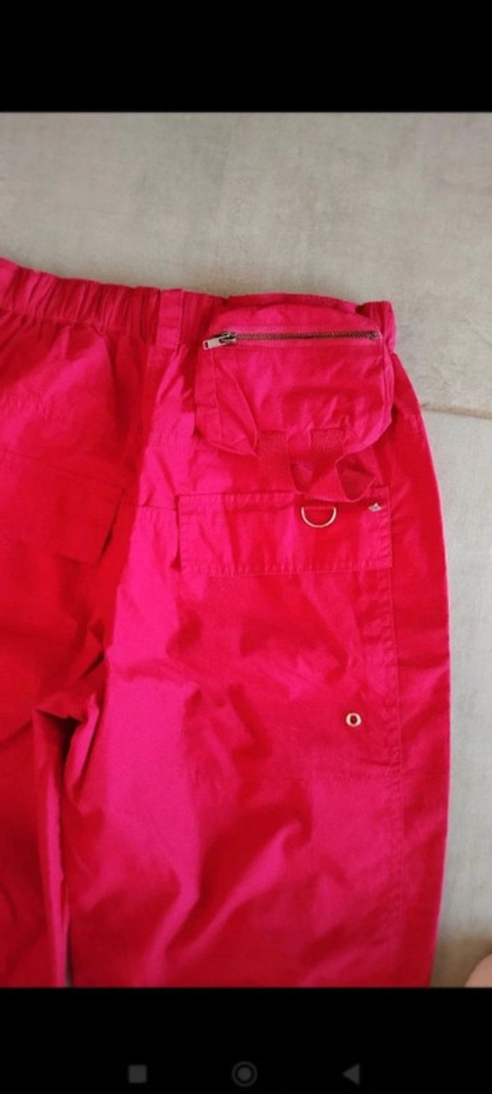 Pantalon rouge taille m avec poches alouette - photo numéro 10
