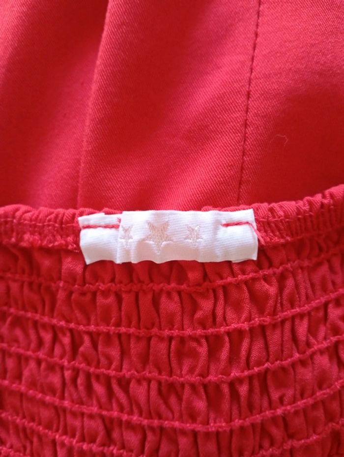 Sud Express - robe rouge, taille 38 | printemps été - photo numéro 3