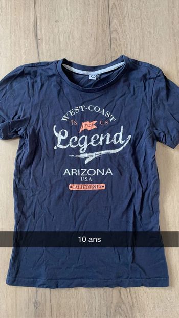 T shirt 10 ans