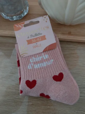 Chaussettes à paillettes Chérie D'amour