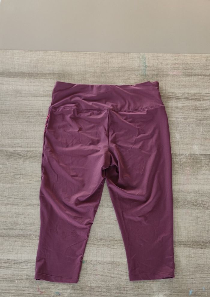 Legging Crivit violet taille L femme - Très bon état - photo numéro 2