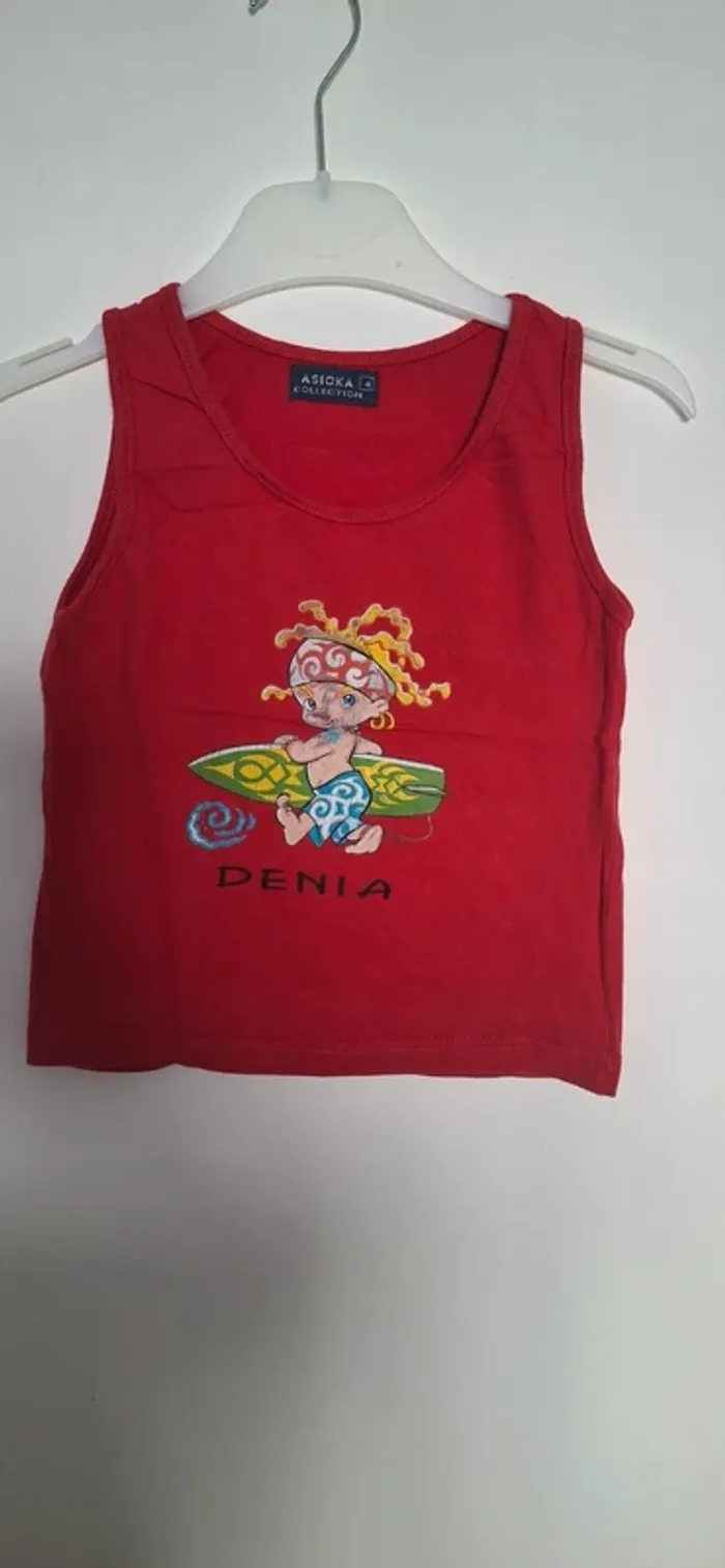 🌟 Débardeur Rouge - Asicka Collection 🌟