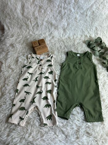 Lot de 2 barboteuses shein taille 3 mois