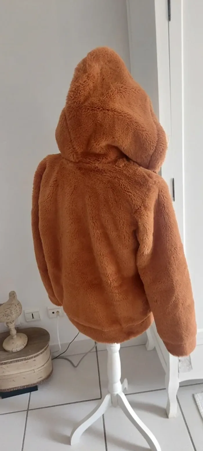 Gilet veste blouson capuche  Etam taille S - photo numéro 4