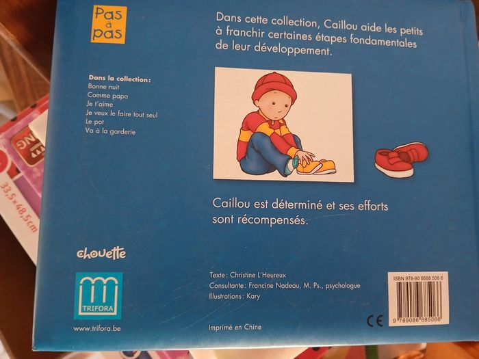Lot de 2 livres enfant caillou - photo numéro 4