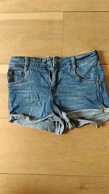 Minishort Mango en jean