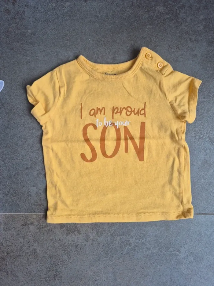 Lot tee-shirts 6 mois bébé garçon - photo numéro 14