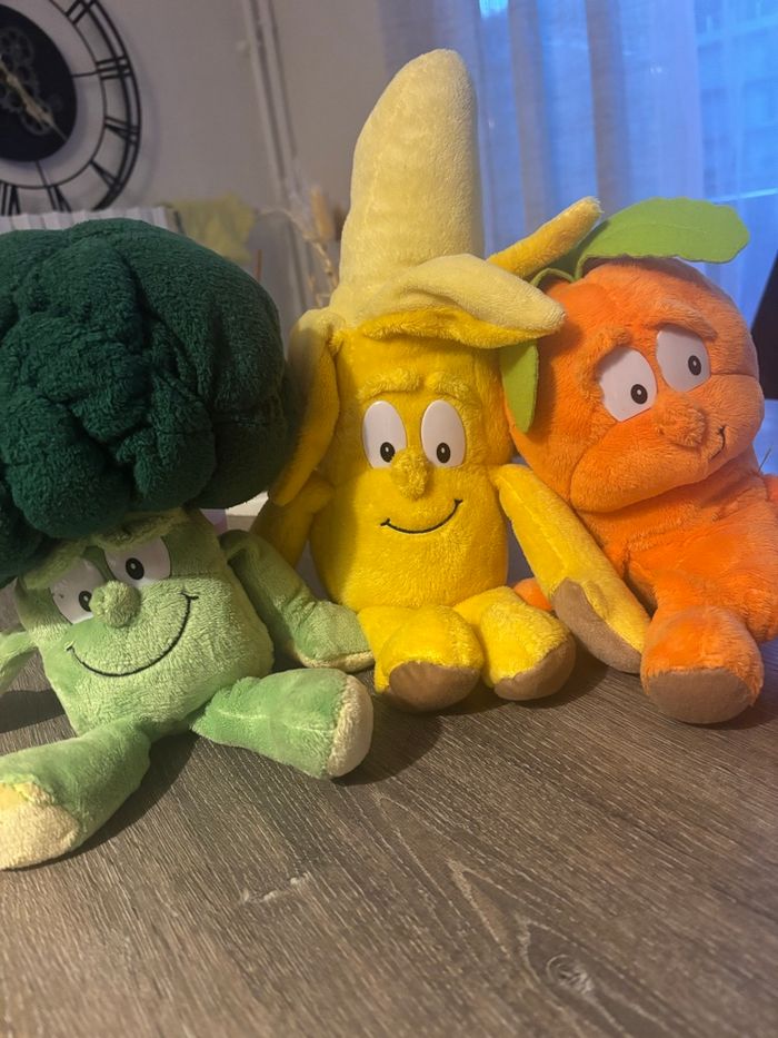 Peluche fruit légume
