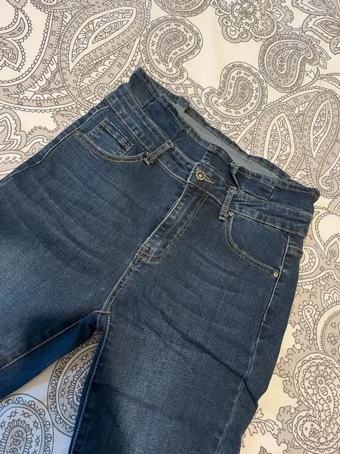 Jeans taille empire - photo numéro 4