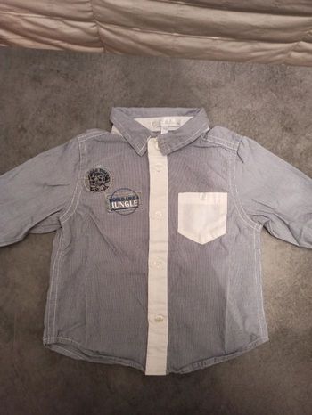 Chemise garçon 9 mois 🌴