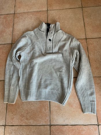 Pull Dissident double col taille L