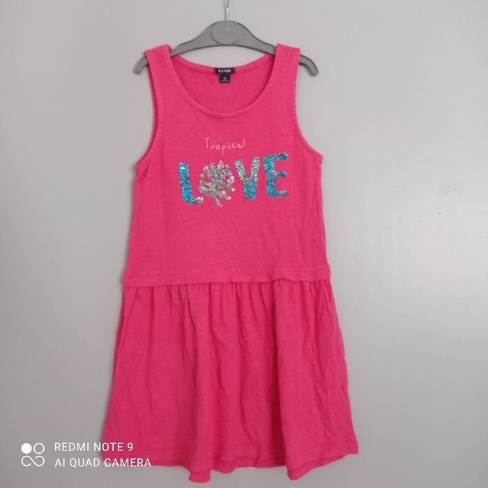 Robe rose 6ans
