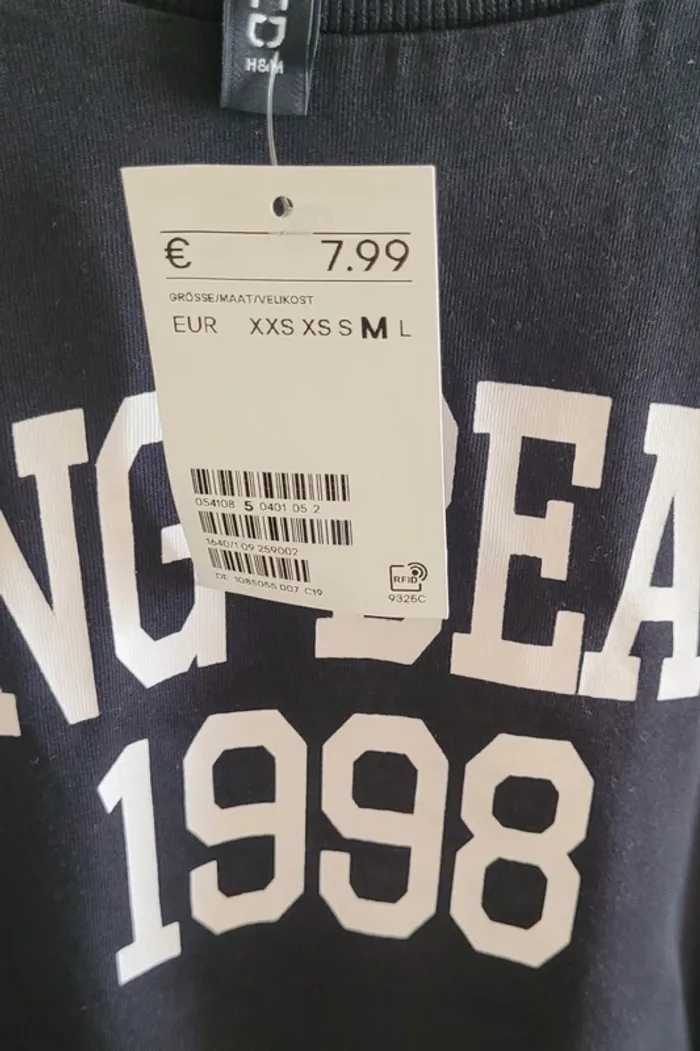 Crop top H&M Taille M - photo numéro 2
