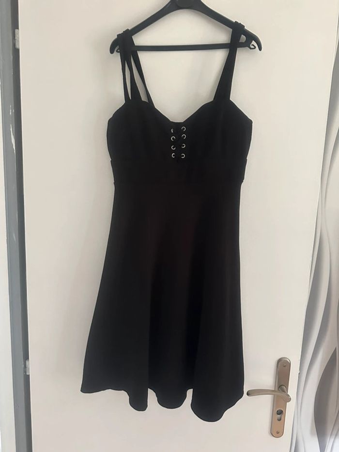 Robe patineuse noir