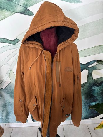 Manteau Quiksilver homme Camel XL