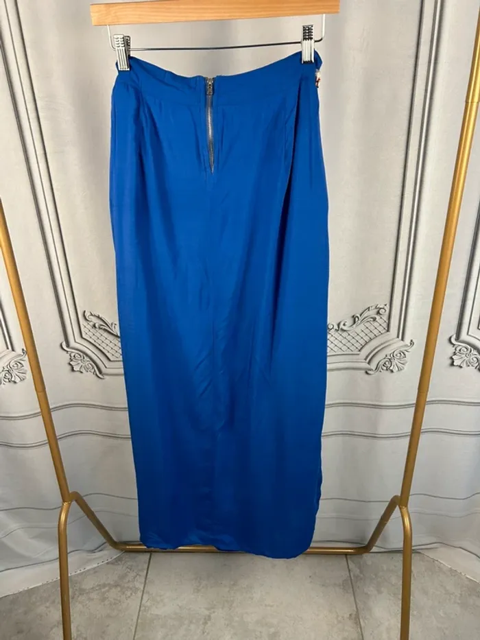 Jupe longue Bleu La P’tite étoile L neuve - photo numéro 5