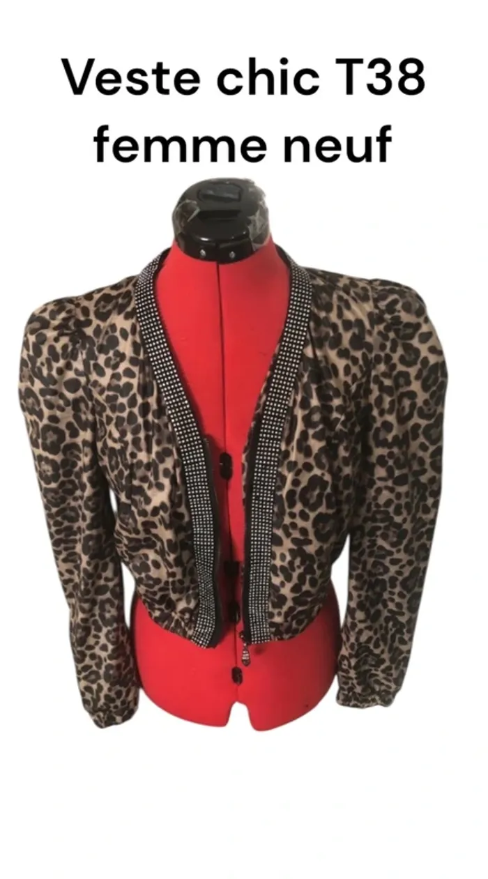 Veste chic T38 femme neuf 👩