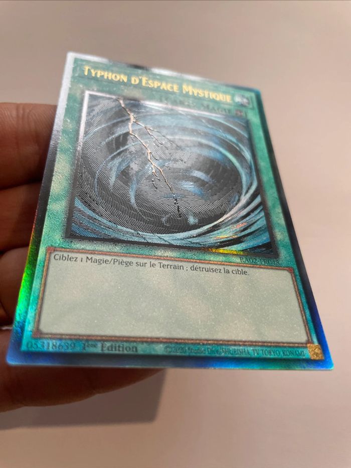 Yu-Gi-Oh! Typhon d'Espace Mystique : UL RA02-FR048 - photo numéro 2
