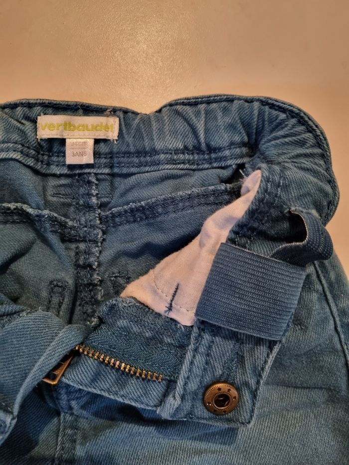 Short jeans Vertbaudet 3 ans 94 cm - photo numéro 3