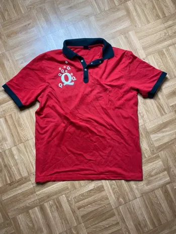 Polo rouge Quick – Taille XXL