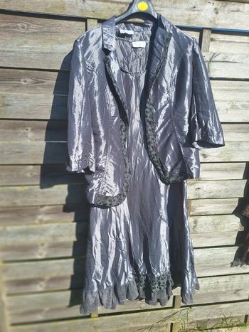 Ensemble casual robe et veste taille 40